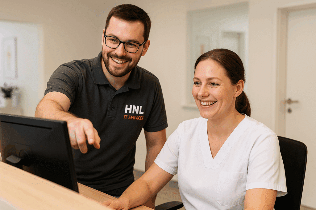 Wir kümmern uns um Ihre IT, Sie um Ihre Patienten